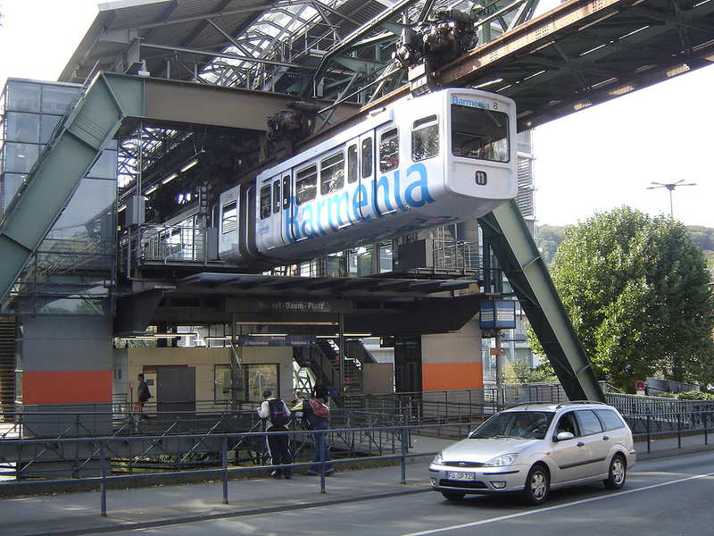 Illustration for article titled Wuppertal Suspended Railway